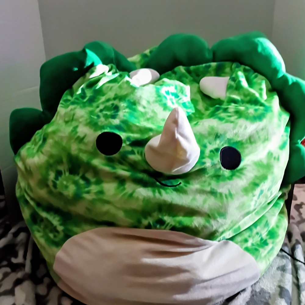 Green Dinosaur Plush Squishy Marshmallow